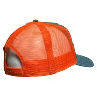 stetson trucker cap hole in one neon orange 