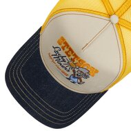 stetson trucker cap lucky miners denim yellow