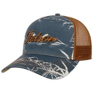 stetson trucker cap minimal aloha blue bronze