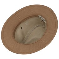 stetson traveller outdoorhoed katoen zand bruin