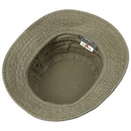 stetson bucket hat delave organic cotton khaki