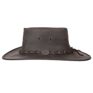 barmah bronco 2tone band leather brown 