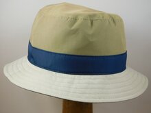 Wigens Bucket 3tone khaki blauw naturel