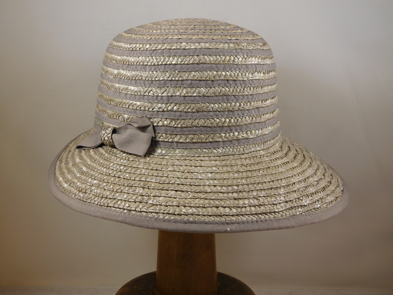 Seeberger Strohoed Visor  Taupe