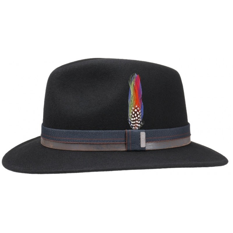 Stetson Parlesto Traveller Woolfelt Black