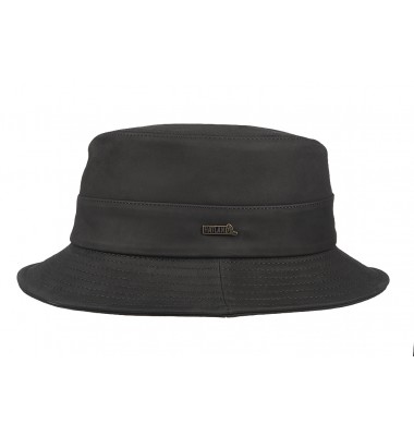 Hatland Sefton Leather Bucket BLACK