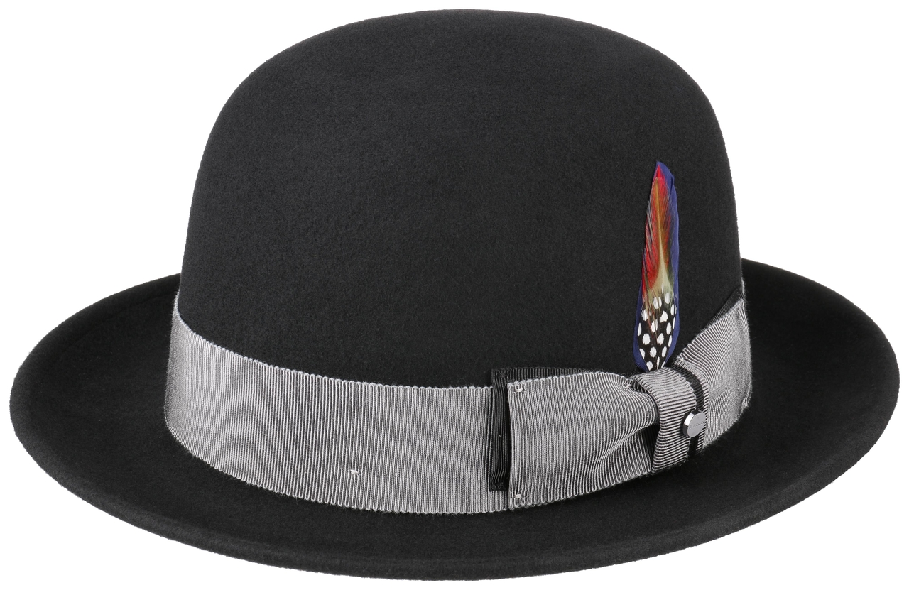 Stetson Woolfelt Open Crown Black