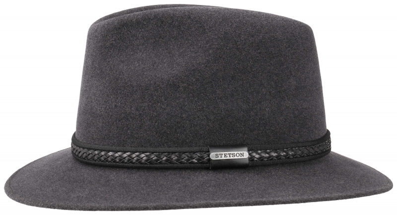 Stetson Traveller Furfelt Outdoorhoed Grijs Blauw