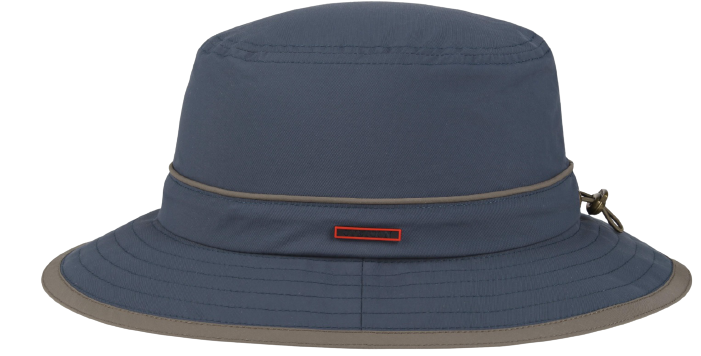 stetson kettering outdoor bucket hat blauw