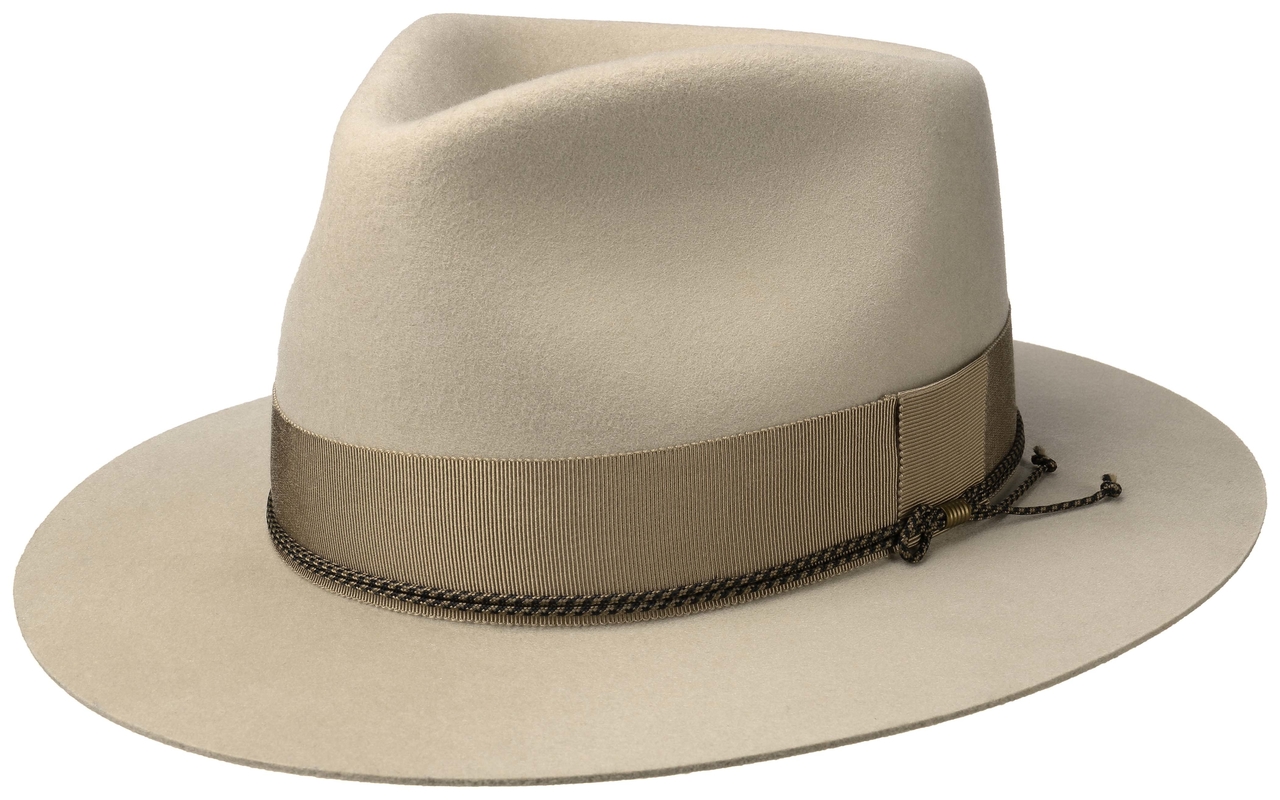 stetson fedora premium felt fredericktown beige