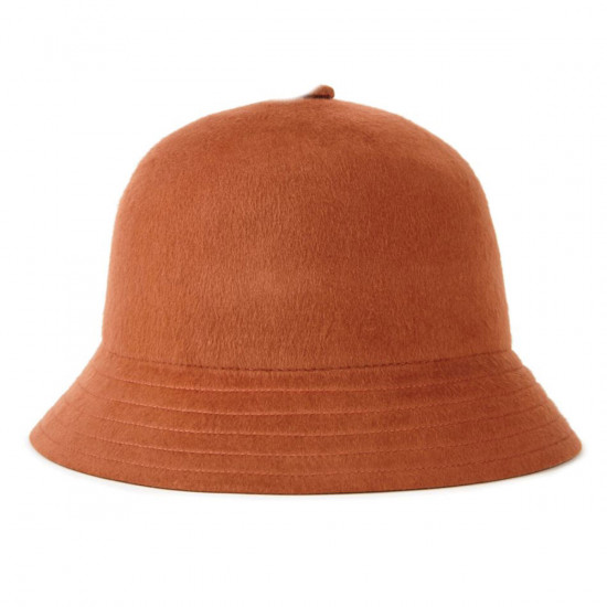 brixton essex bucket hat rust