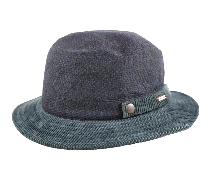 alfonso deste adriatico tweedhoed bucket navy