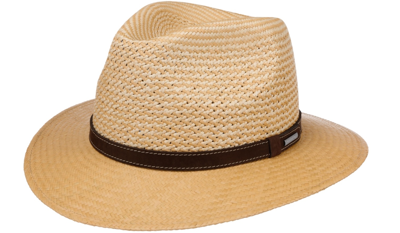 stetson traveller fedora verlon panama naturel 