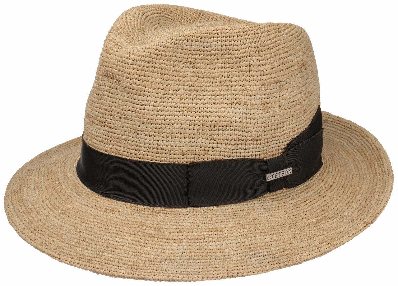 stetson fedora crochet jenkins stro naturel