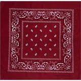 onkar bandana boeren zakdoek paisley burgundy