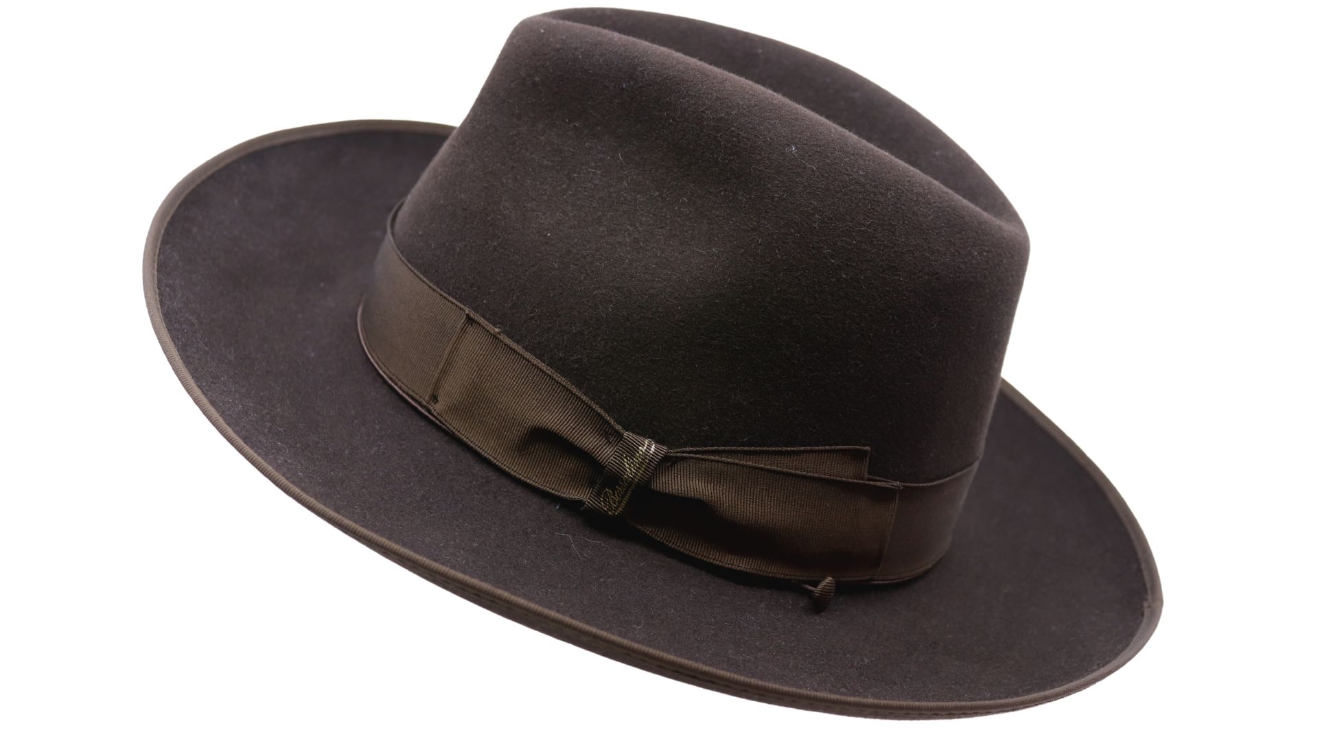 Borsalino Fedora Qualita Superiore Binded Brim Chocolate