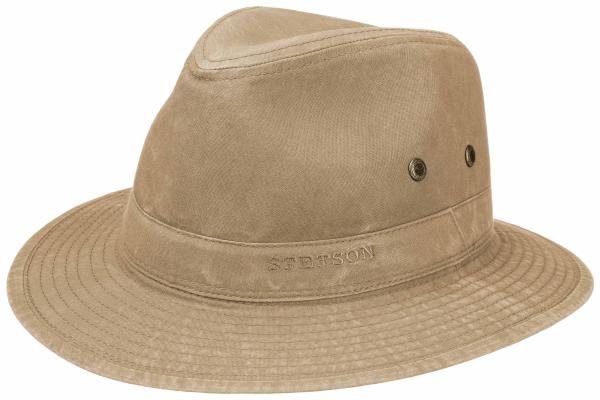 stetson traveller delave organic cotton beige