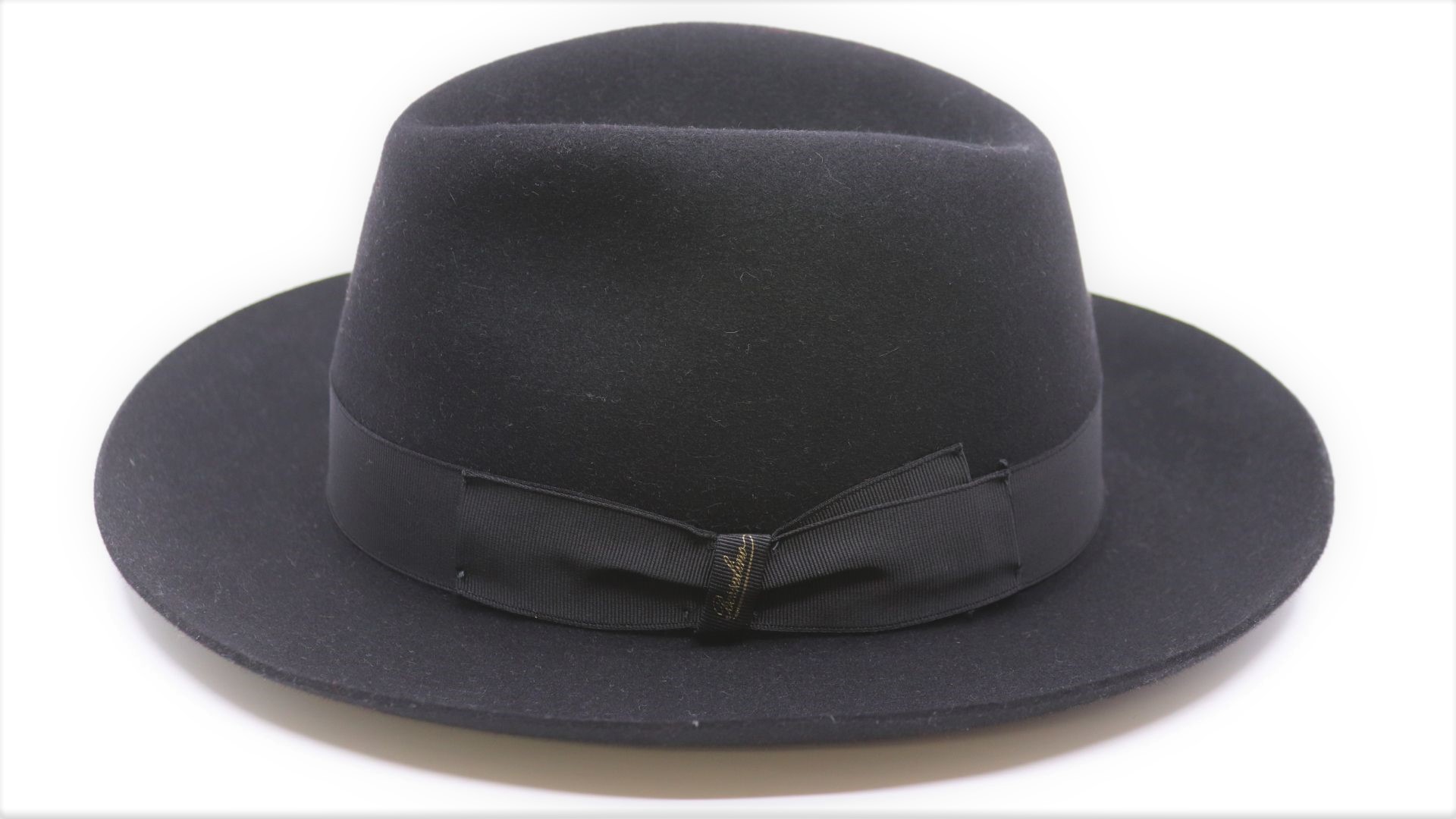 borsalino alessandria fedora klassiek zwart