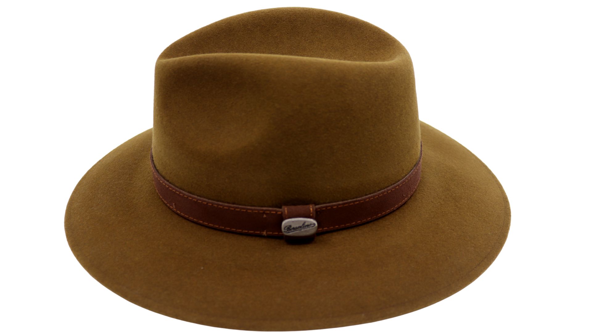 borsalino traveller country outdoor cognac