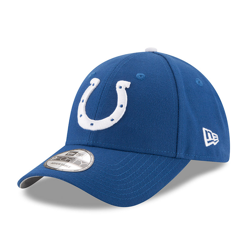 new era baseball cap 9forty indianapolis colts cobalt