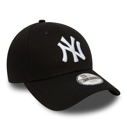 New Era 9Forty Youth NY pet zwart/wit