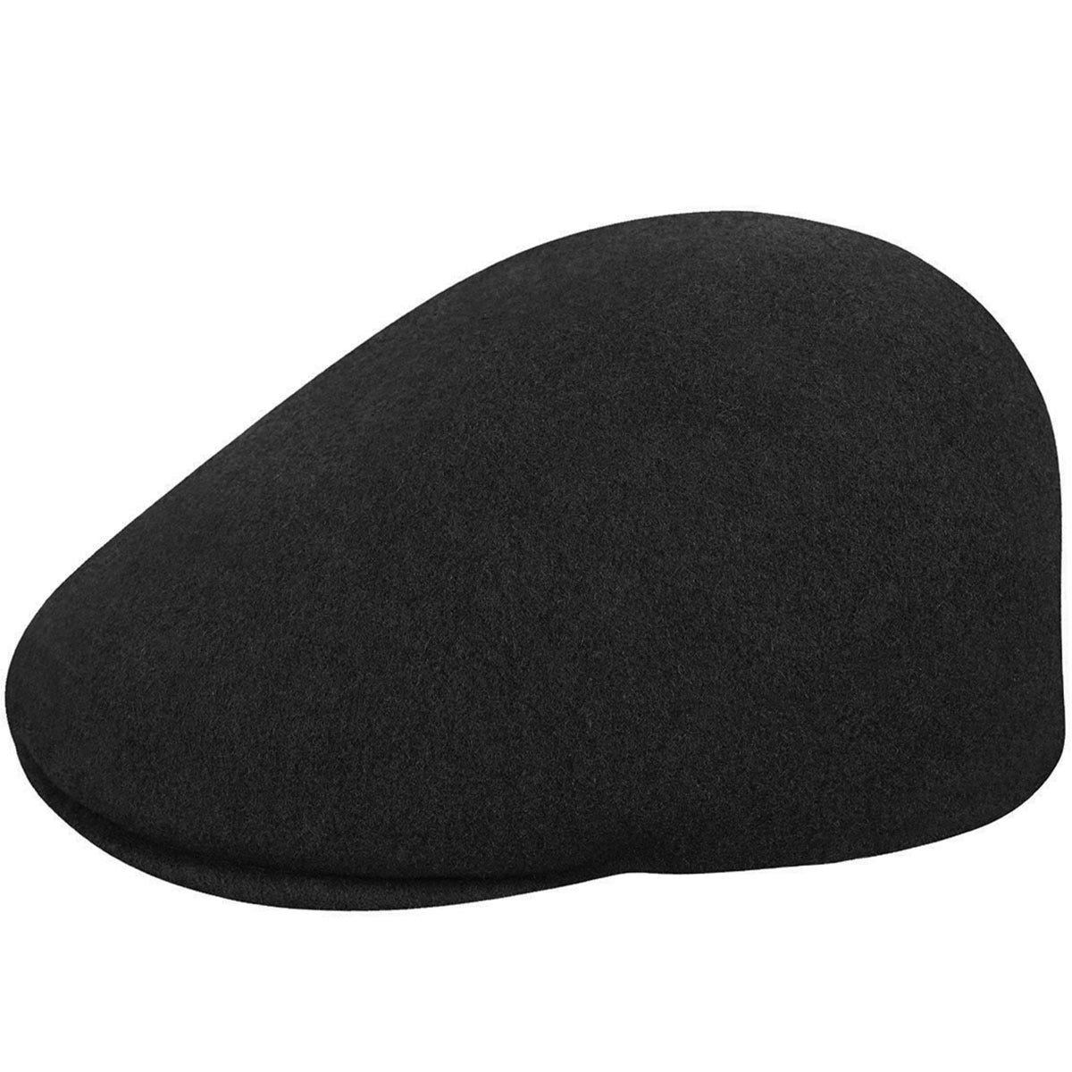 kangol flatcap 507 seamless wool black