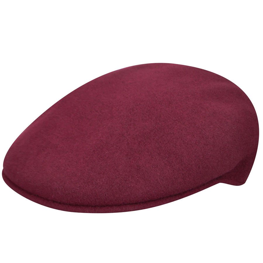 kangol flatcap 504 wool vino