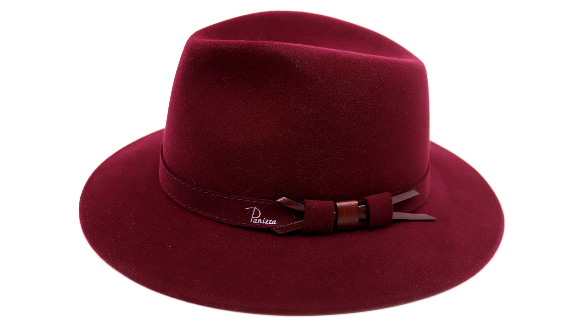 panizza fedora aquila 30x haarvilt bordeaux