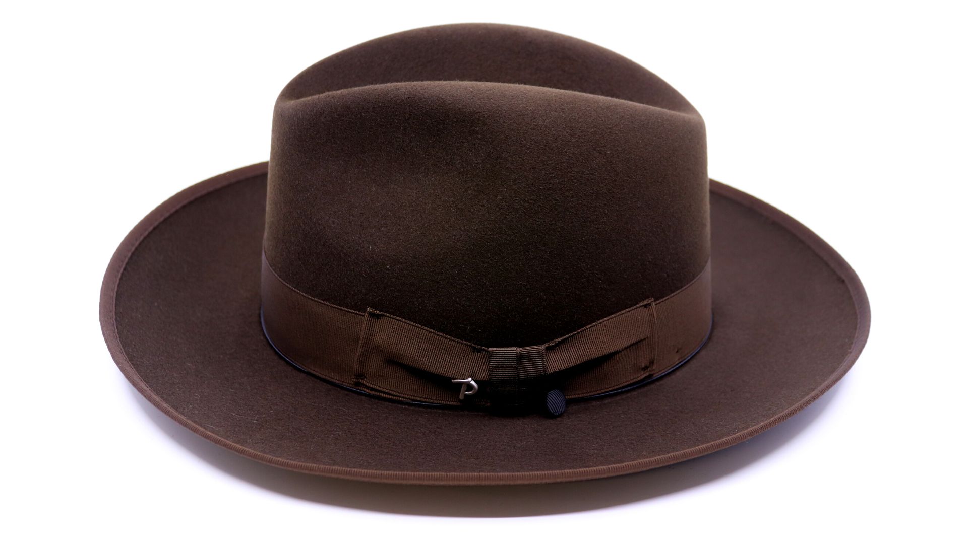 panizza fedora napoli brede rand 30x haarvilt bruin