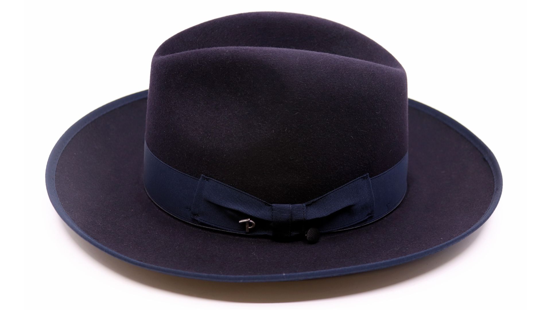 panizza fedora napoli brede rand 30x haarvilt navy