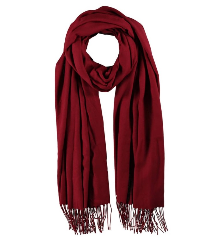 onkar pashmina viscose burgundy