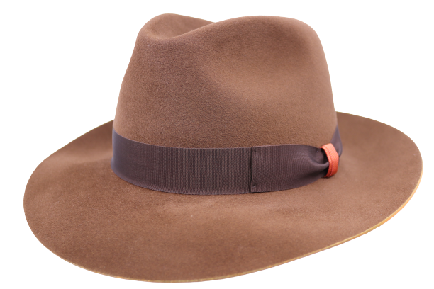 jos van dijck fedora pico haarvilt burnt brown