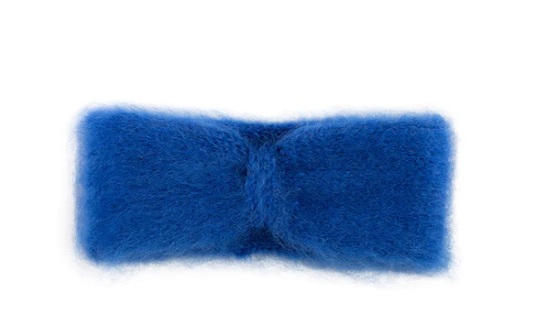 babymoh haarband mohair blue