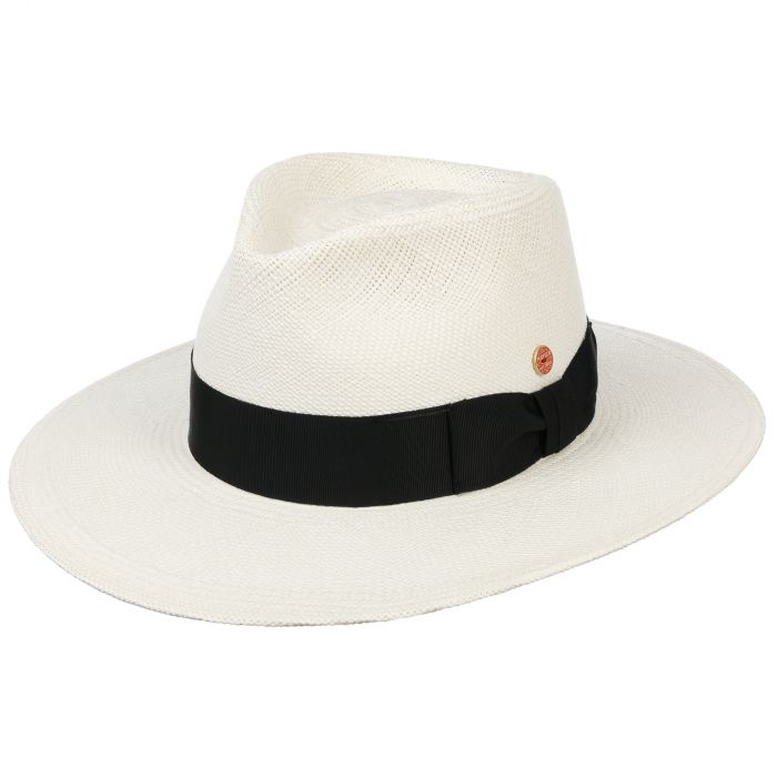 mayser panama nizza classic wide brim offwhite