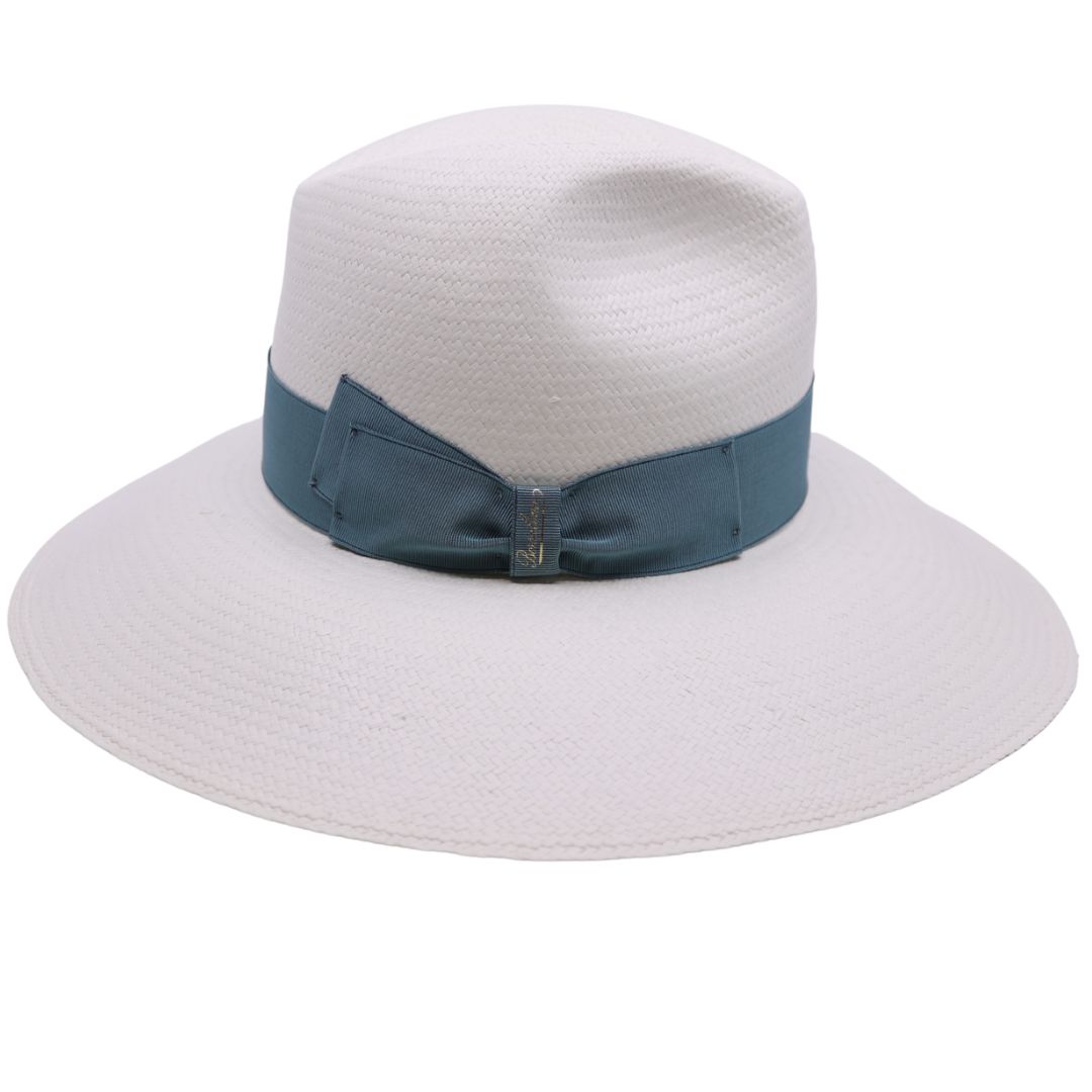 borsalino fedora fino sophie panama sage green