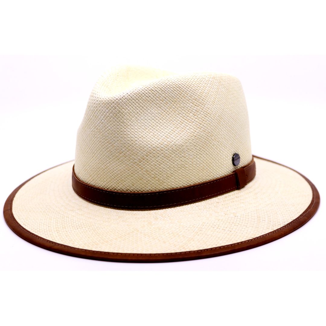 vintimilla outdoor fedora panama leder naturel