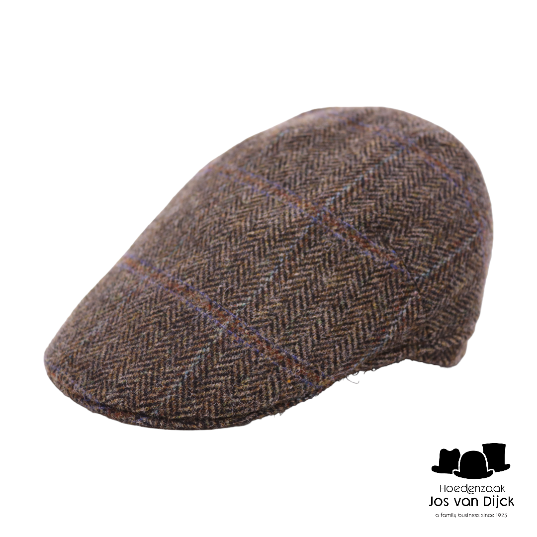 portaluri ivy pet crossover tweed visgraat en tartan bruin