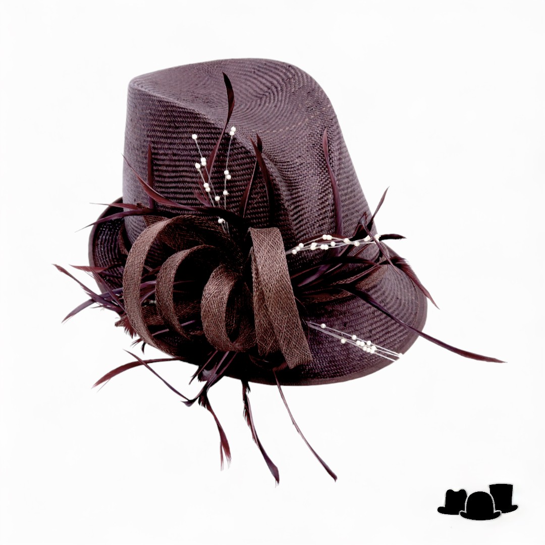 whiteley occasion trilby parasisal krul veren mocha