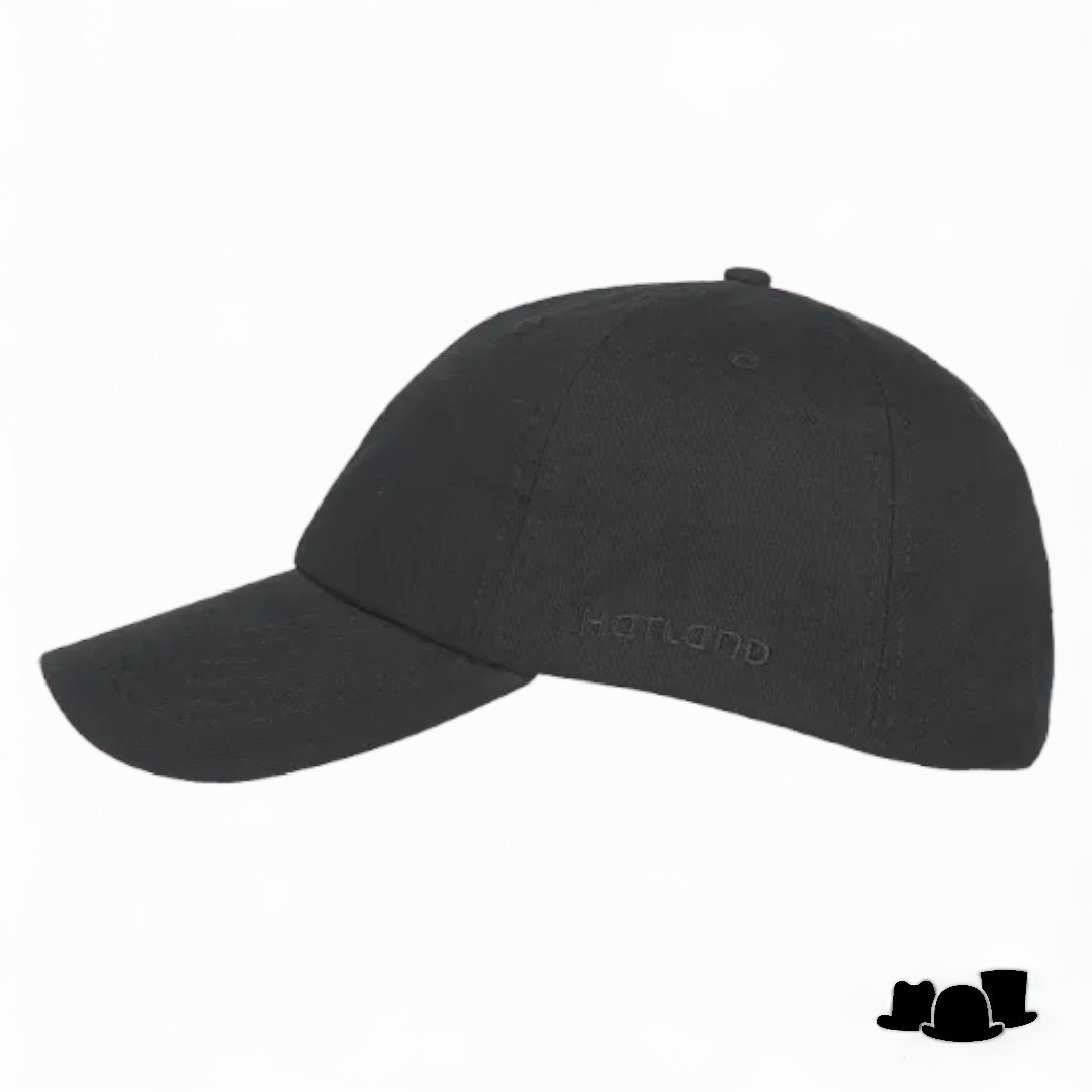 hatland baseball cap arno cotton black