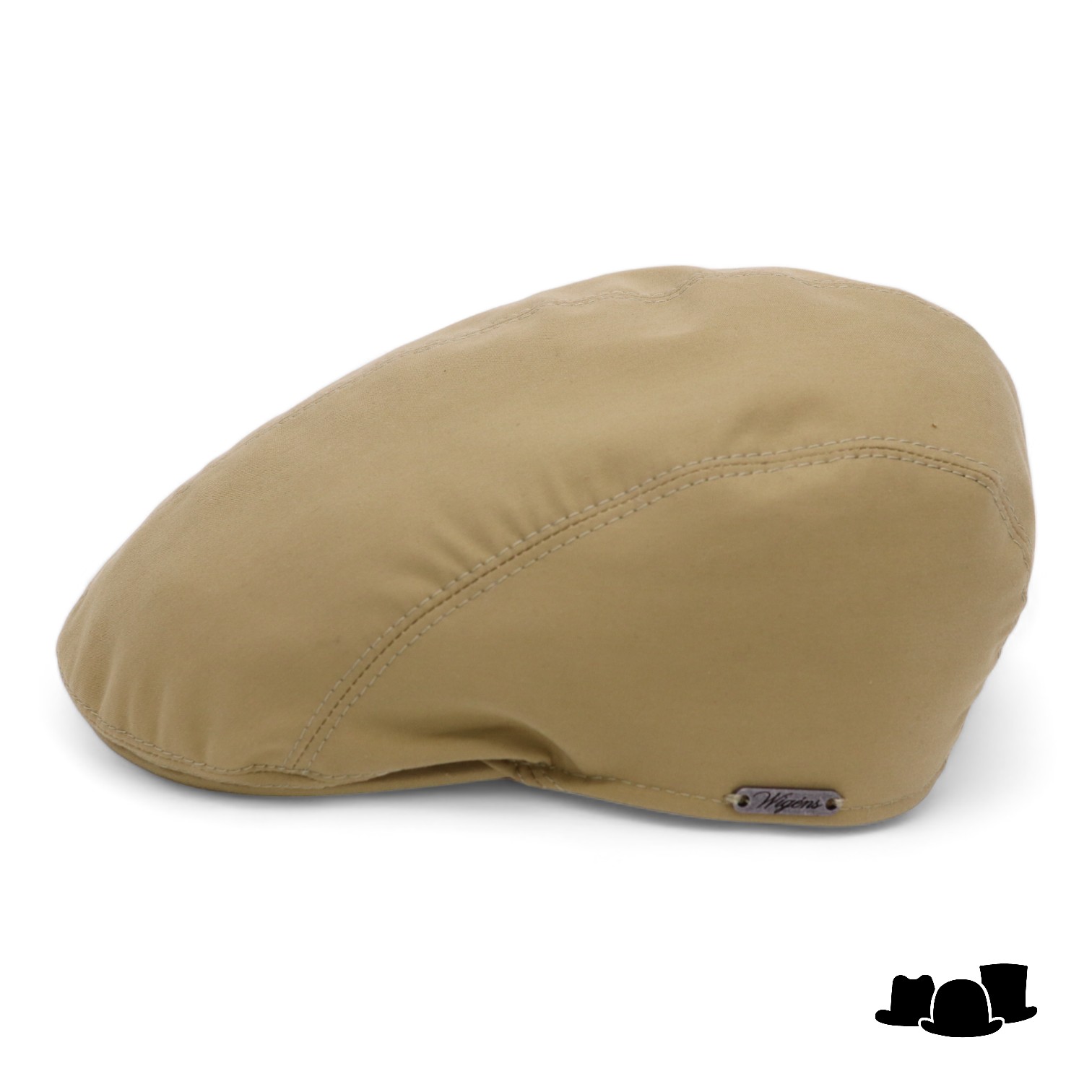 wigens ivy modern cap split katoen khaki