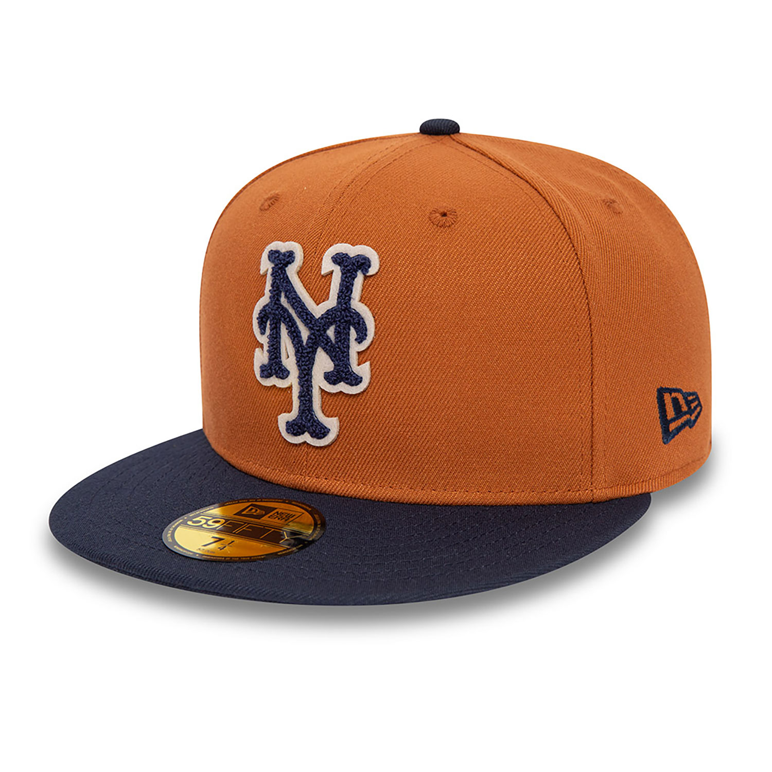 new era baseball cap mlb 59fifty new york mets boucle 