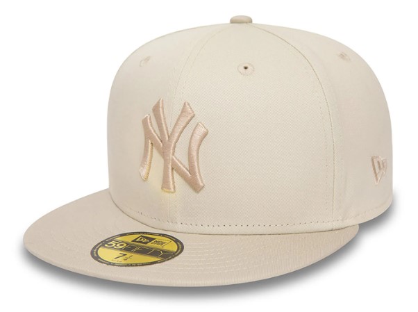 new era fitted baseball cap 59fifty new york yankees stone