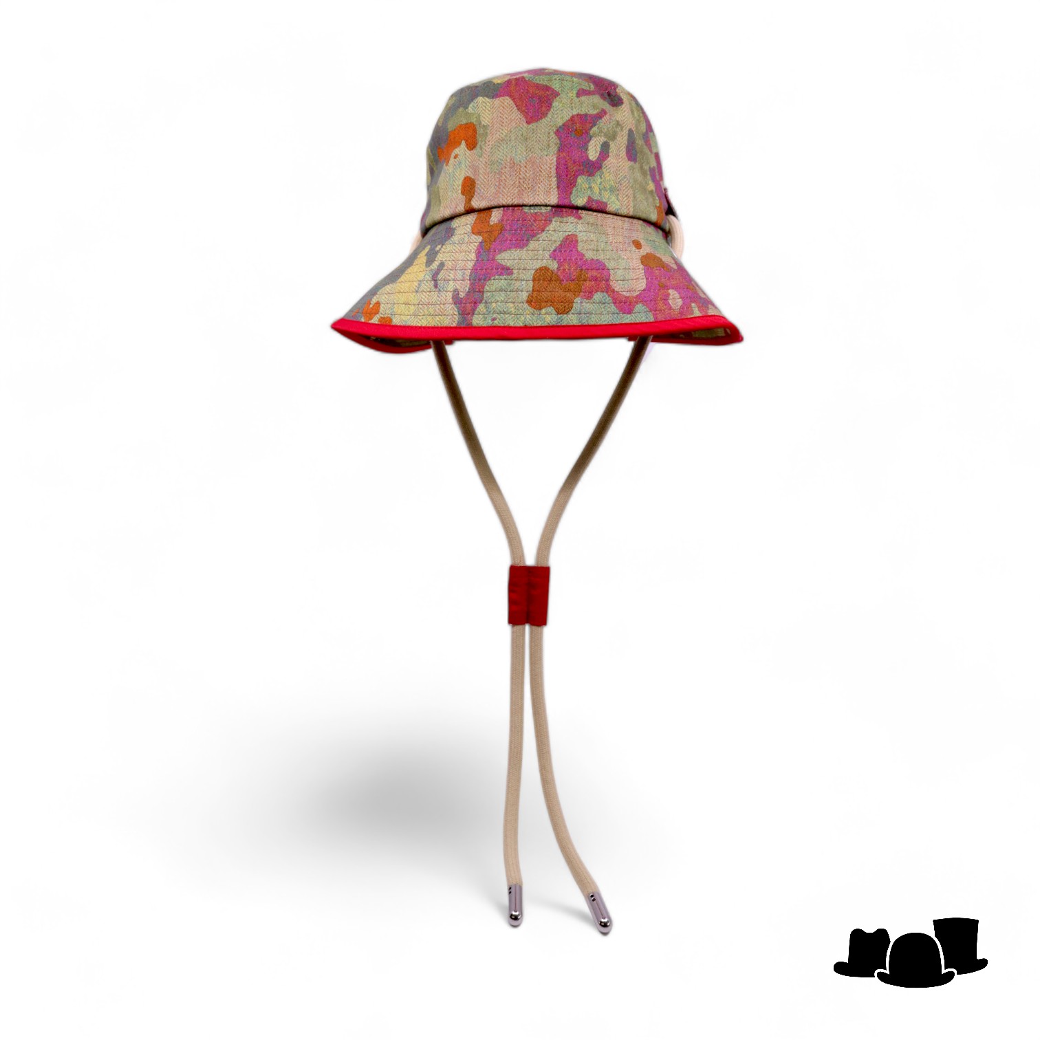 alfonso deste bucket hoed milano colour camouflage