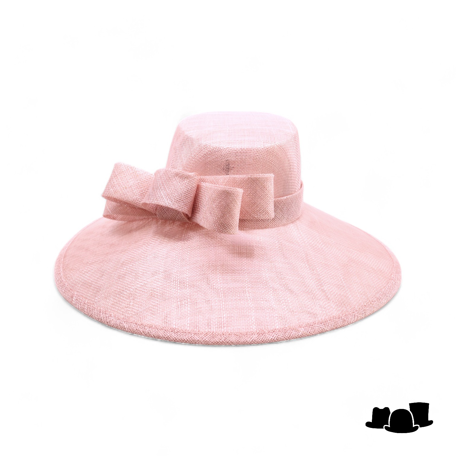 maddox occasion hat asymmetric bol sinamay dubbel strik oyster