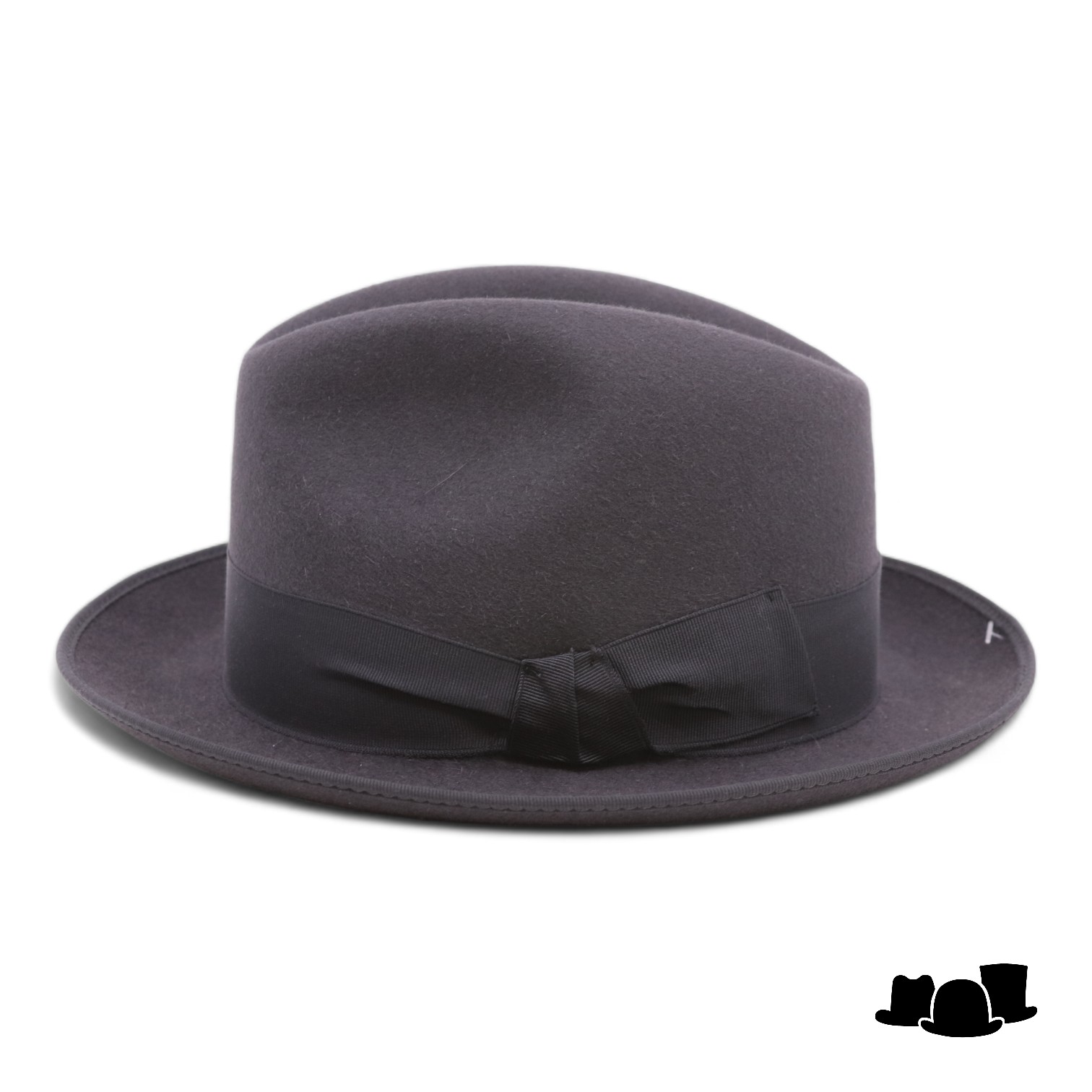 baldini fedora classico bies rand antraciet