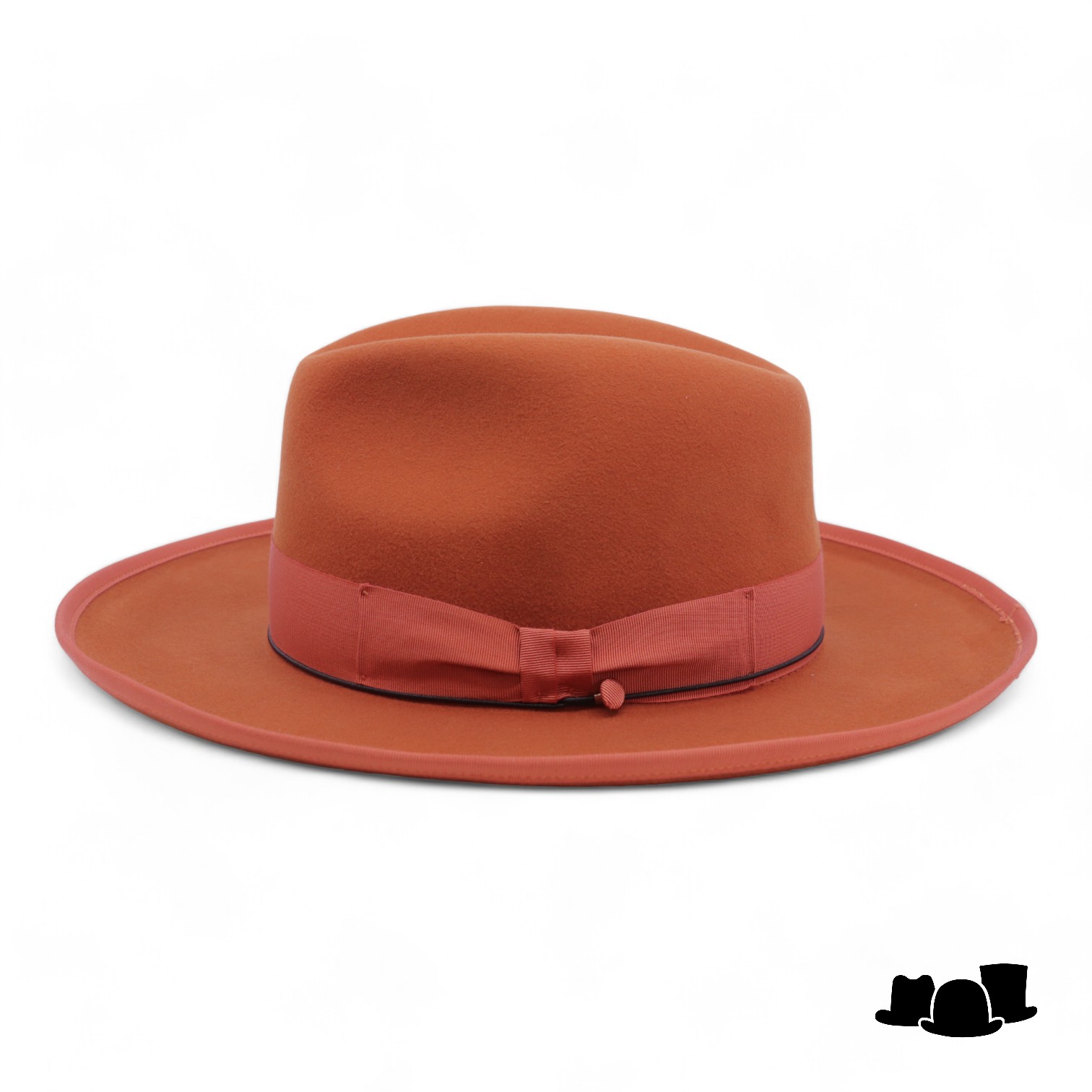 jos van dijck fedora rho pencil roll brim wolvilt terracotta