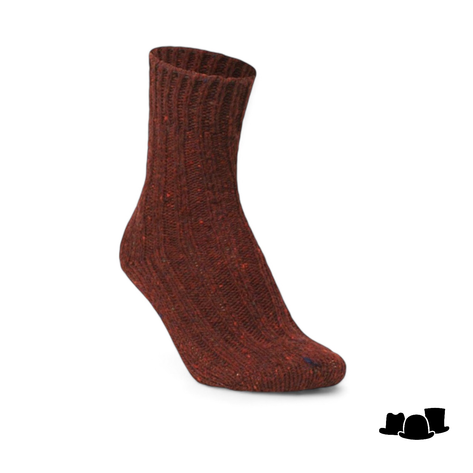 calzini cosner socks wolmix burgundy