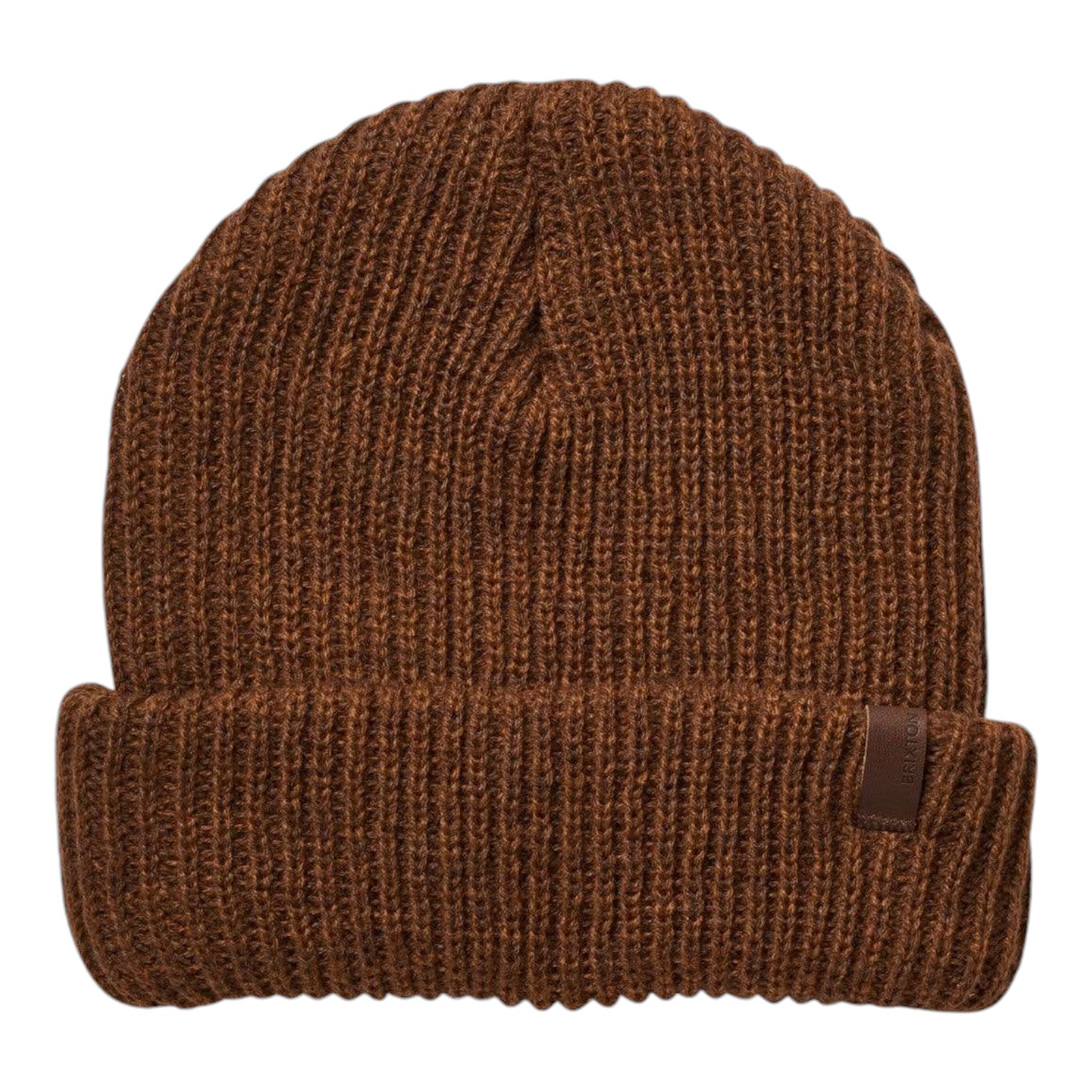 brixton chunky beanie marled  knitted acryl coffee chocolate