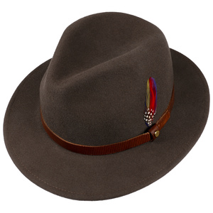 stetson traveller outdoor woolfelt manton brown