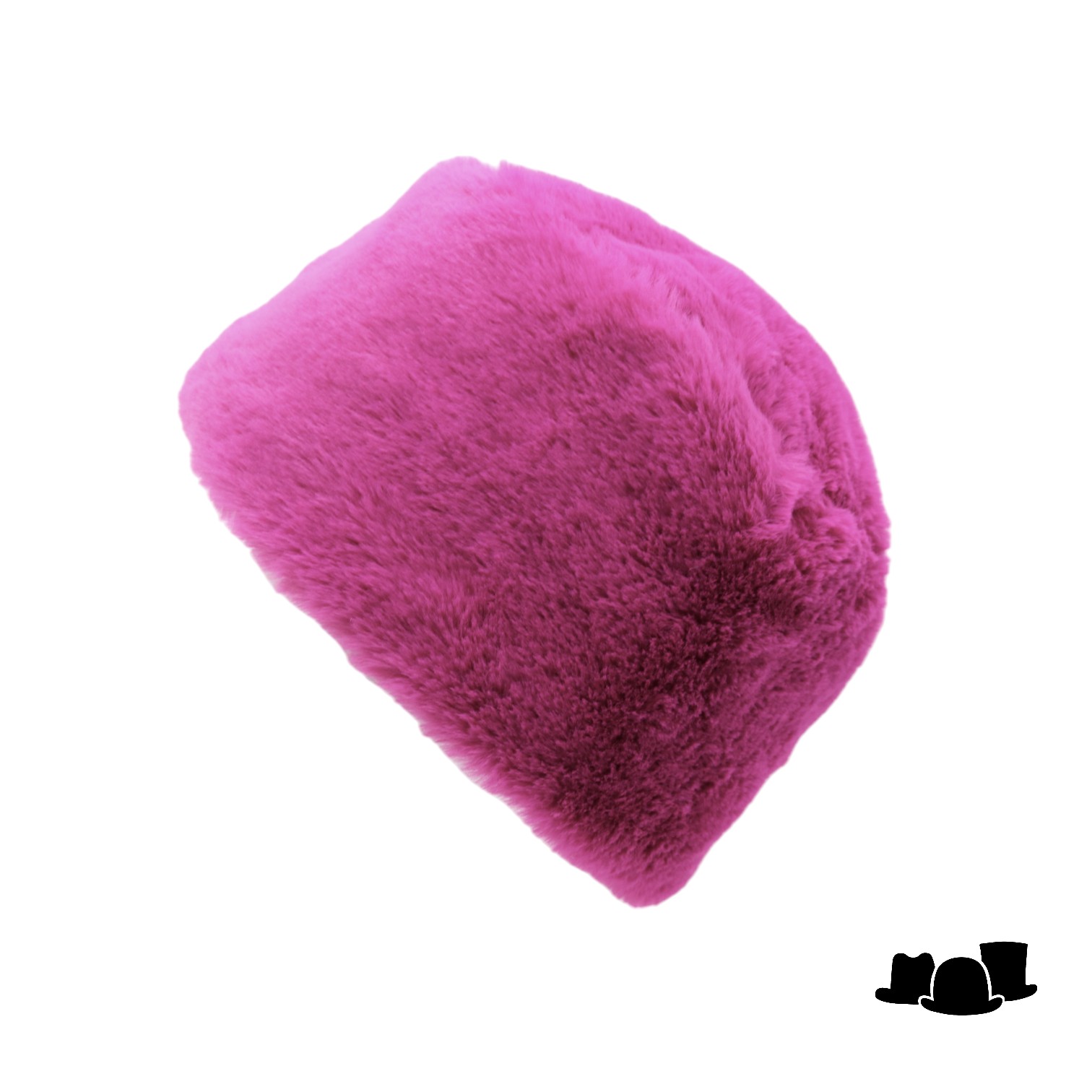 bedacht toque suze faux fur po magenta